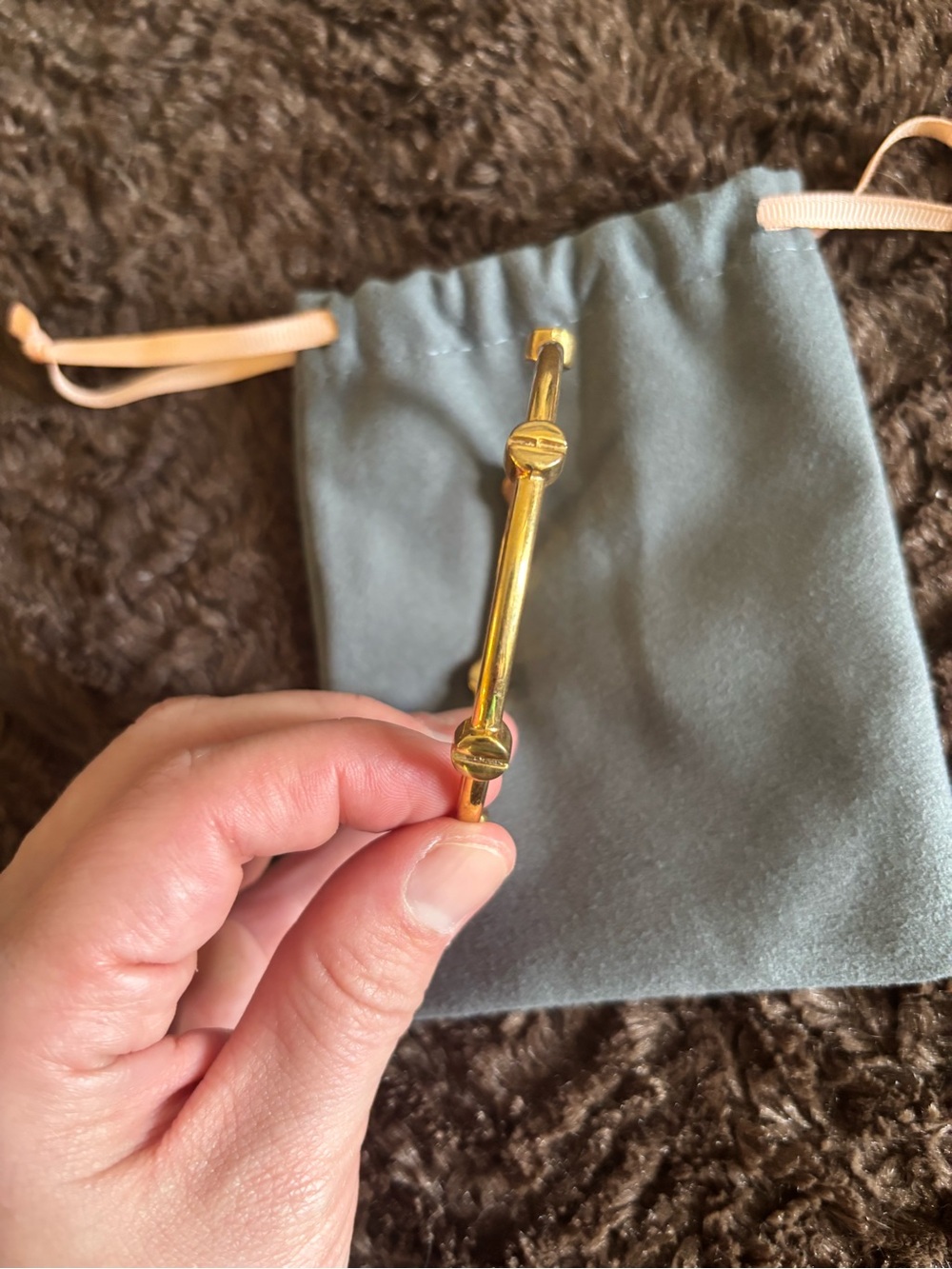 Gold bangle bracelets (2)